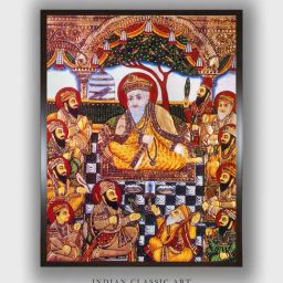 Indian Classic Art Multicolor Canvas Abstract Wall Art-picture-7