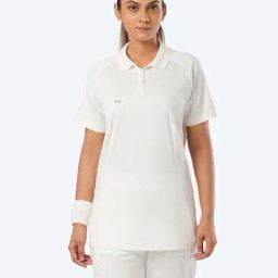 FLX White Plain Polo Shirt-image-68