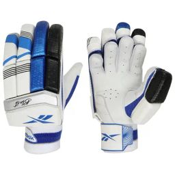 Reebok Super Drive Sausage Shaped Adult RH Batting Gloves (White & Blue)-image-68