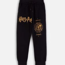 Nap Chief Unisex Black Cotton Character Based Track Bottoms & Joggers-22