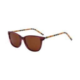 Ted Smith Brown Oval UV Protection Unisex Sunglasses-picture-40