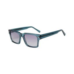 Ted Smith Grey Rectangular UV Protection Unisex Sunglasses-13