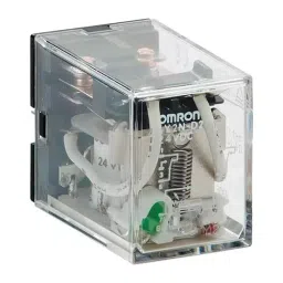 OMRON INDUSTRIAL AUTOMATION POWER RELAY, SPDT, 24VDC, 15A, SOCKET, LY1N-D2 DC24-89