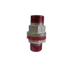 B K JAGAN & CO 19.05 mm (3/4 Inch) Galvanised Iron TANK NIPPLE THREADED 2-Way Coupling Pipe Joint-picture-11