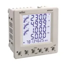 Selec LCD With Backlight Multifunction Meter ,MFM383A image 1