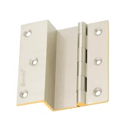 Decorio L Hinge Brass 76.2 x 19.05 x 44.45 mm Size & 19 mm Hinge Thickness, 3100411.053-6