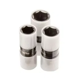 Taparia 12.7 mm (1/2 Inch) Square Drive, 21 mm Wheel Socket Loose, WHS21 (Pack of 3)-2