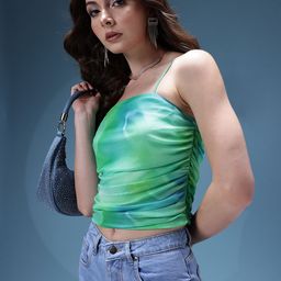bebe Brighter Basics Tie & Dye Fitted Crop Top-picture-27