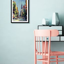999Store Multicoloured City Wall Painting-image-93