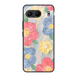 QRIOH Floral Printed OnePlus Nord 4 5G Back Case Mobile Accessories-18