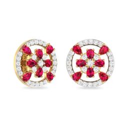 PC Jeweller Donahue 22 kt Gold Earrings-picture-34