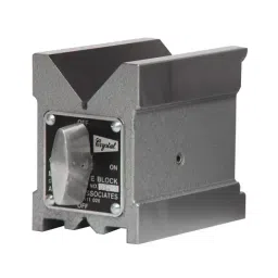 Crystal 76.2 mm (3 Inch) Hardened and Ground Magnetic V Block 1802HS-8