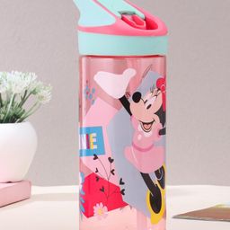 Disney by Gluman Minnie Slurpy Water Bottle with Flip-Top Closure - 620 ml-picture-25