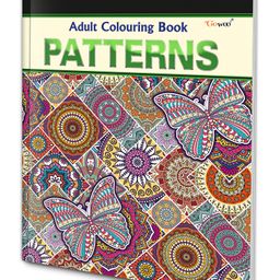 Patterns - Adult Colouring Book : Coloring Book for Adults, Art Coloring Book, Mindful Art Coloring, Creative Coloring fun, Relaxing Art Coloring Book-image-89