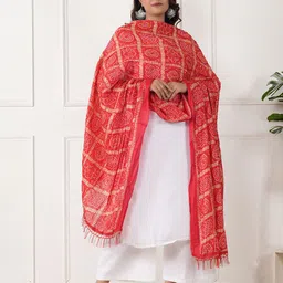 ZOOMBIE Bandhani Printed Dupatta-picture-19