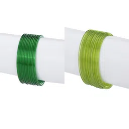 1ST TIME Set Of 24 Green Alloy Bangles-picture-15
