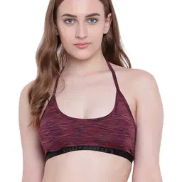 La Intimo Red Non Wired Padded Full Coverage Bra-image-89