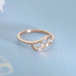 Malabar Gold and Diamonds 18k Gold Casual Ring for Women-picture-10
