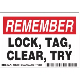 BRADY Label 3-1/2 inch Height 5 inch Width Polyester, 3XAA6 (Pack of 5 Pcs)-image-58