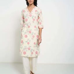 Rangmanch by Pantaloons Birch Printed Kurtas-picture-35