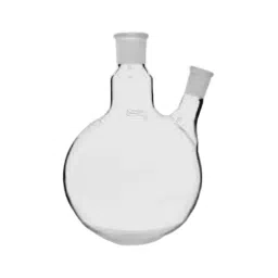 Omsons Germany 5000 ml Angular Two Neck Round Bottom Flask 124/31-10