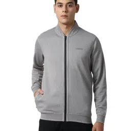 Louis Philippe Grey Regular Fit Sweatshirt-image-14