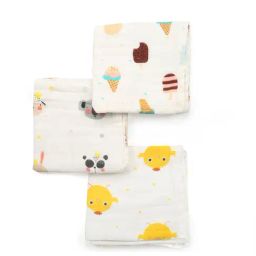 Baby Moo So Sweet Multicolour 3 Pack Large Muslin Napkin-image-60