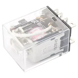 OMRON INDUSTRIAL AUTOMATION RELAY, DPDT, 120VAC, 28VDC, 15A, LY2 220/240 VAC-26