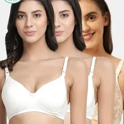 Inner Sense Multicolor Printed Maternity Bra (Pack of 3)-image-34
