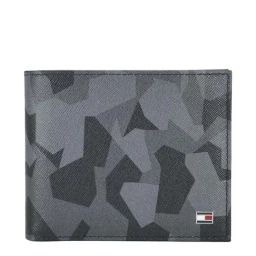 Tommy Hilfiger Black Casual Leather Bi-Fold Wallet for Men-image-17