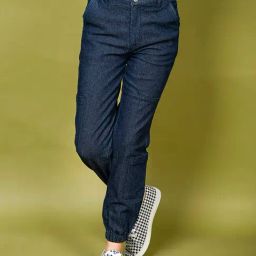 LilPicks Girls Navy Solid Jeans-image-101