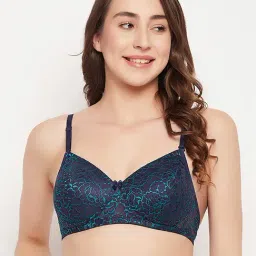Clovia Blue Full Coverage Bra-picture-4