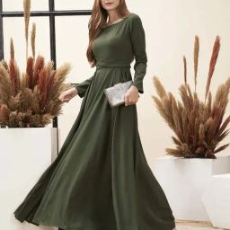 MISH Green Maxi Dress-image-37