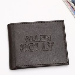 Allen Solly Men Brand Logo Leather Two Fold Wallet-picture-36