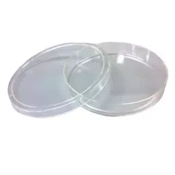 SSU 4 Inch Clear Plastic Petri Dish Pack of 12 Pcs-11