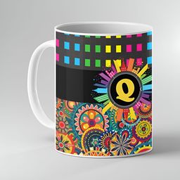 Keviv Multicoloured Text or Slogans Printed Ceramic Glossy Mugs Set of Cups and Mugs-image-39