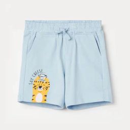 Juniors by Lifestyle Baby Boys Blue Regular Fit Shorts-picture-37