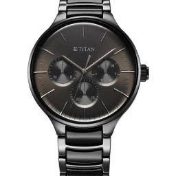 Titan 90148KD06 Ceramic Fusion 2.0 Multifunction Watch For Men-9