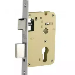 Jainson Locks Small Brass and Iron Patina Finish Mortise Lock-12