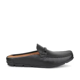 Atesber Men's Black Mule Shoes-picture-9