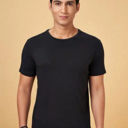 Byford By Pantaloons Black Regular Fit T-Shirt-picture-2