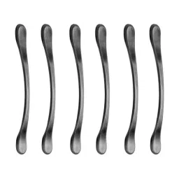 Atom 132.08 mm (5.2 inch) Zinc Black Matte Finish Cabinet/Drawer Handle, CH-548-BM-5.2-106 (Pack of 6)-39