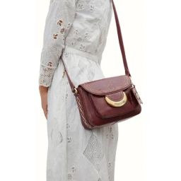 Hidesign SAHARA Red Embroidered Medium Sling Handbag-95