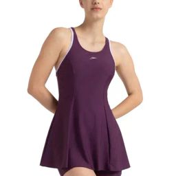 Speedo Purple Regular Fit Swimsuit-image-58