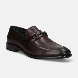 Bugatti Men Leather Formal Loafers-image-11