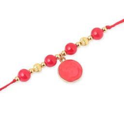 NVR Men Set of 3 Multicolor Artificial Beads Thread Rakhi, Combo for Rakshabandhan image 3