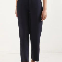 Elleven from Aurelia Blue Mid Rise Bootcut Pants-image-40