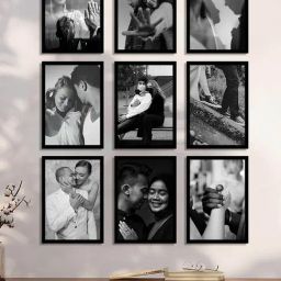Art Street Black Wall Photo Frames And Home Wall Decoration-39