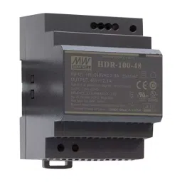 Mean Well Power Supply, AC-DC, 12V, 7.5A, HDR-100-12N-26