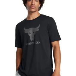 Under Armour Black Regular Fit Printed Sports T-Shirt-image-72